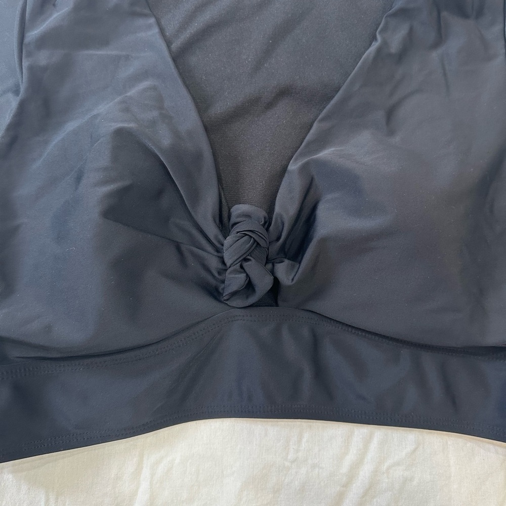 Torrid Black Crop Bikini Top - Picture 2 of 6